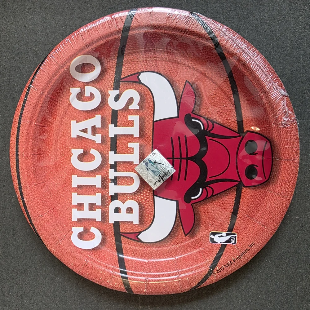 Chicago Bulls Basketball Plate